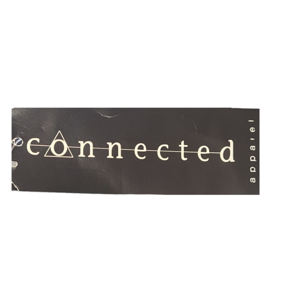 CONNECTED APPAREL BLACK LAYERED DESIGNER DRESS NWT - Picture 5 of 5